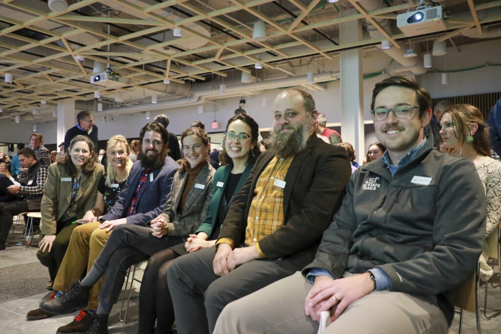 Green Umbrella staff at their annual meeting